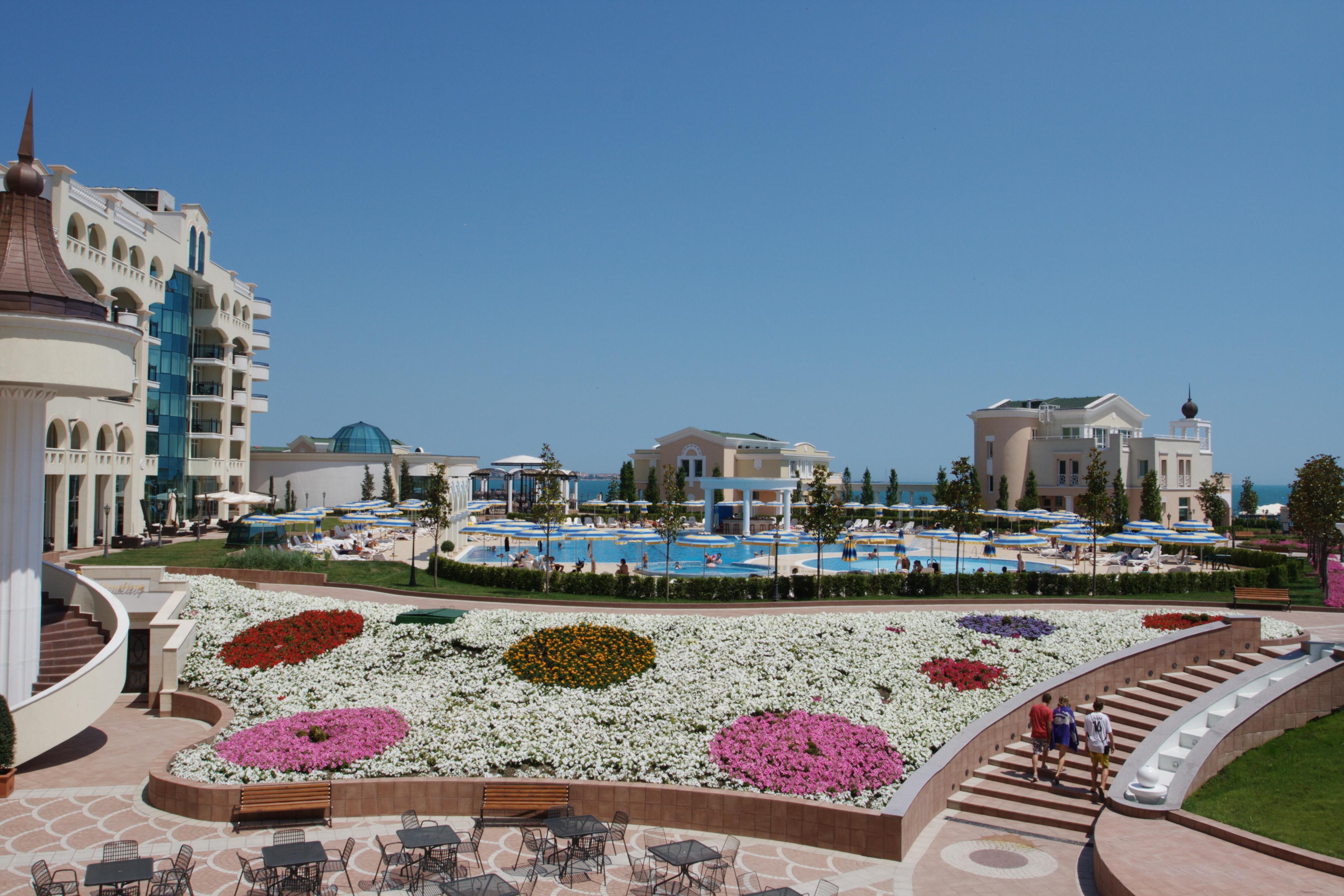 Sunset Resort Pomorie Bagian luar foto