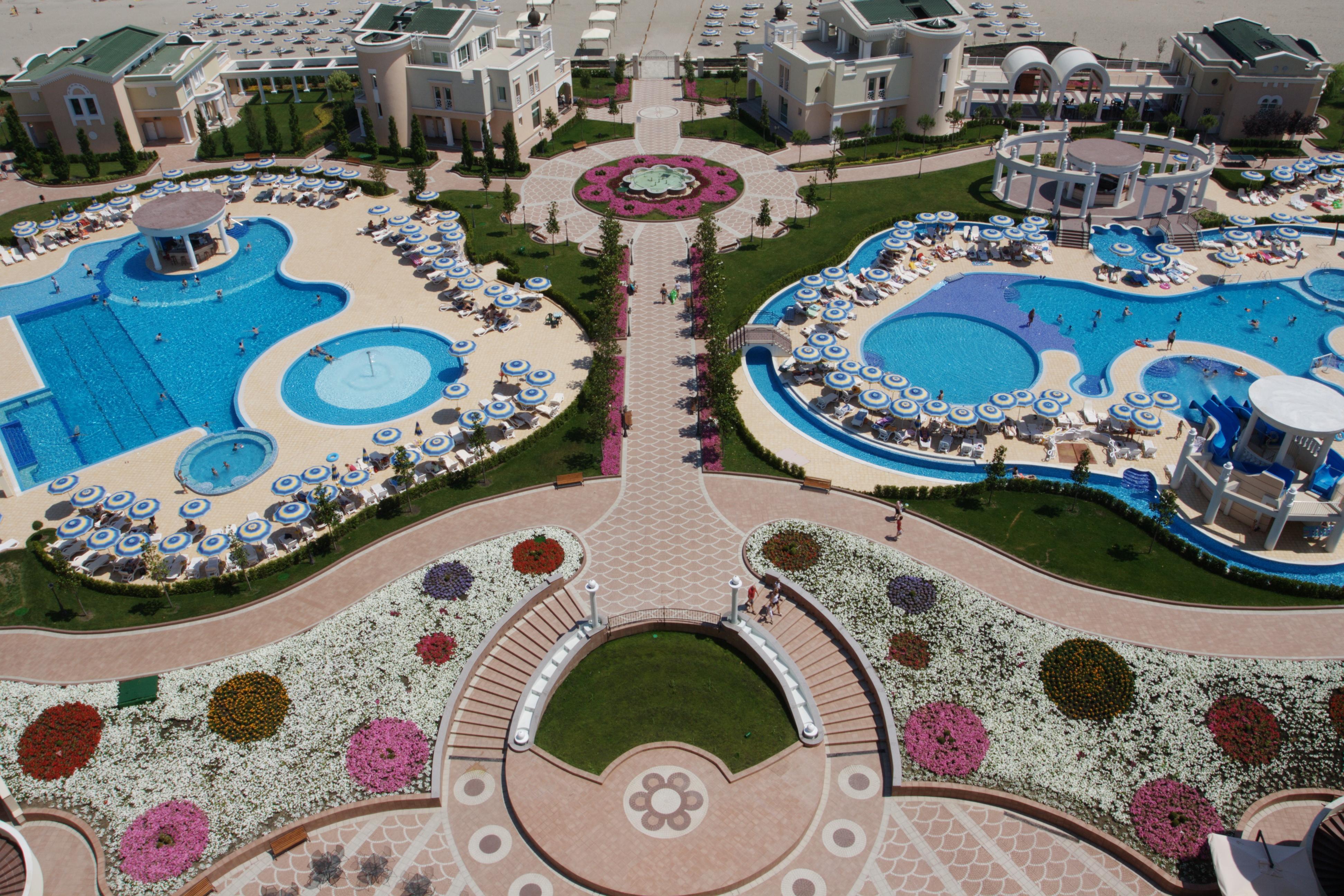 Sunset Resort Pomorie Bagian luar foto