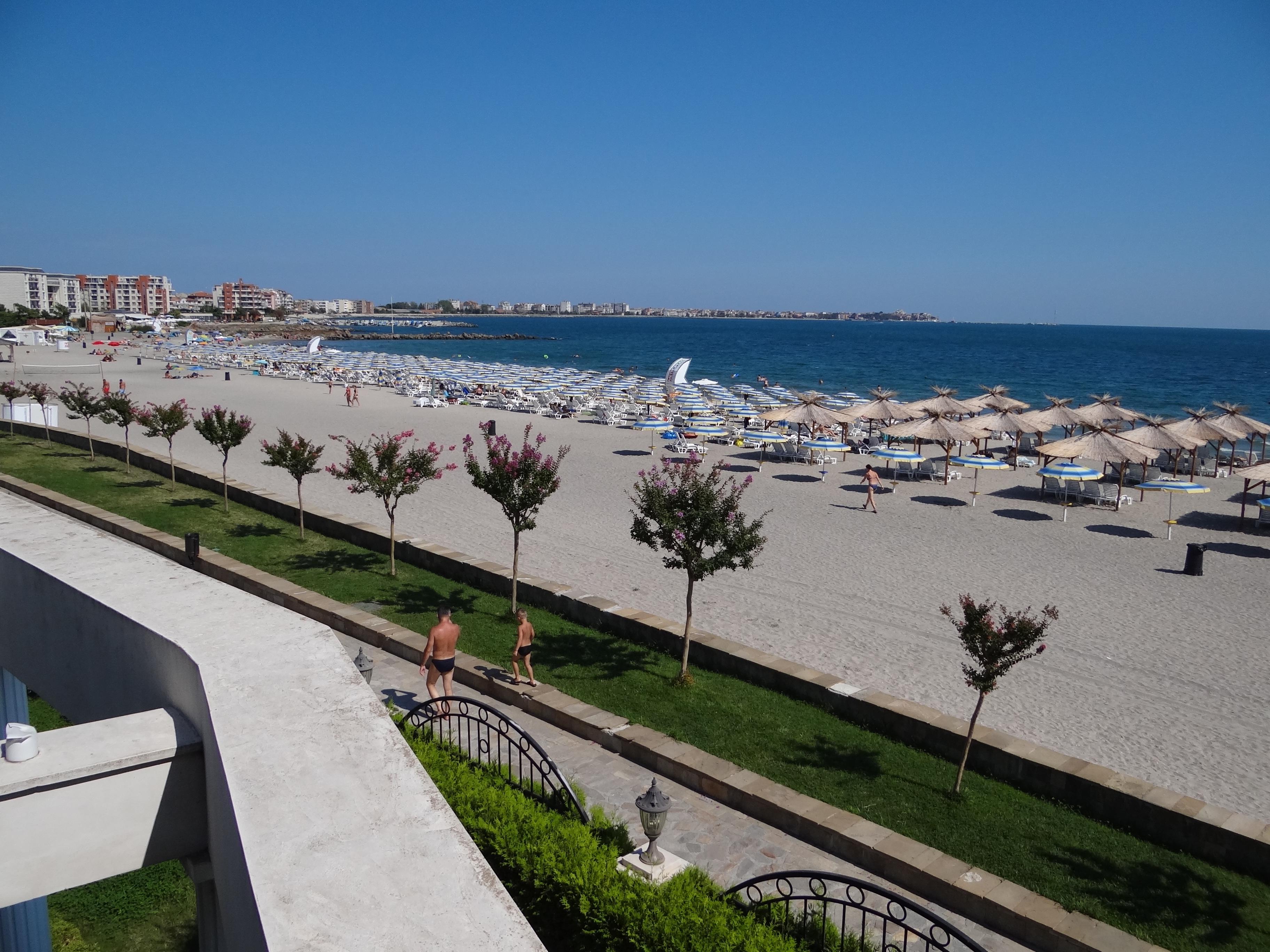 Sunset Resort Pomorie Bagian luar foto