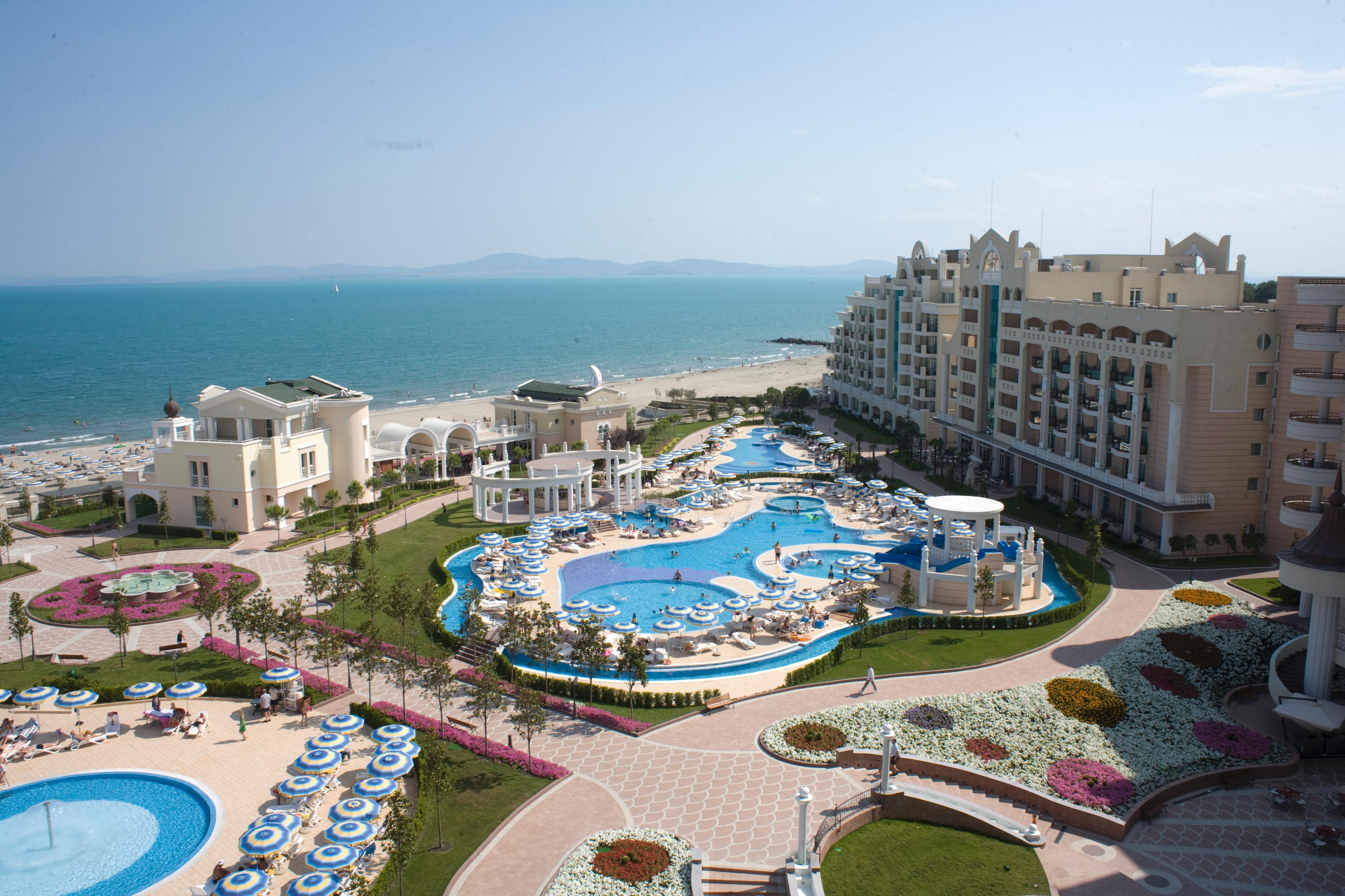 Sunset Resort Pomorie Bagian luar foto